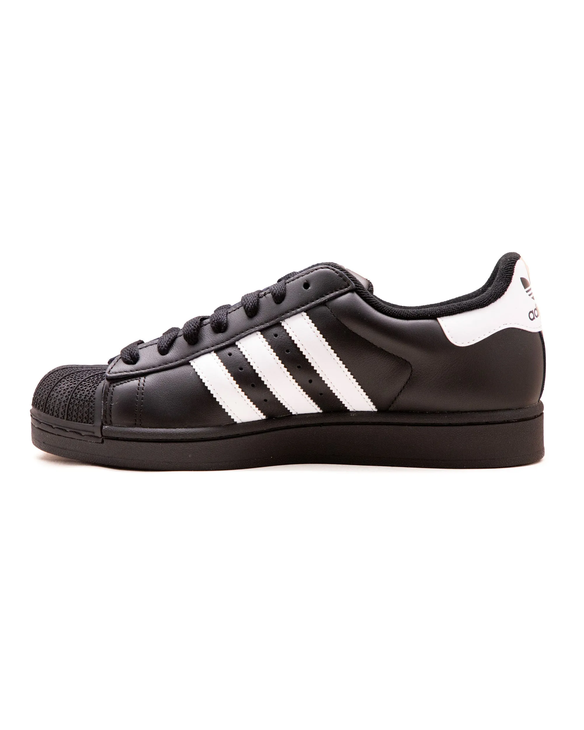 Adidas Superstar II Black White Teen Trend Practical Wear