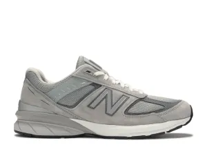 New Balance 990 v5 Grey Velcro Design Retro Tone