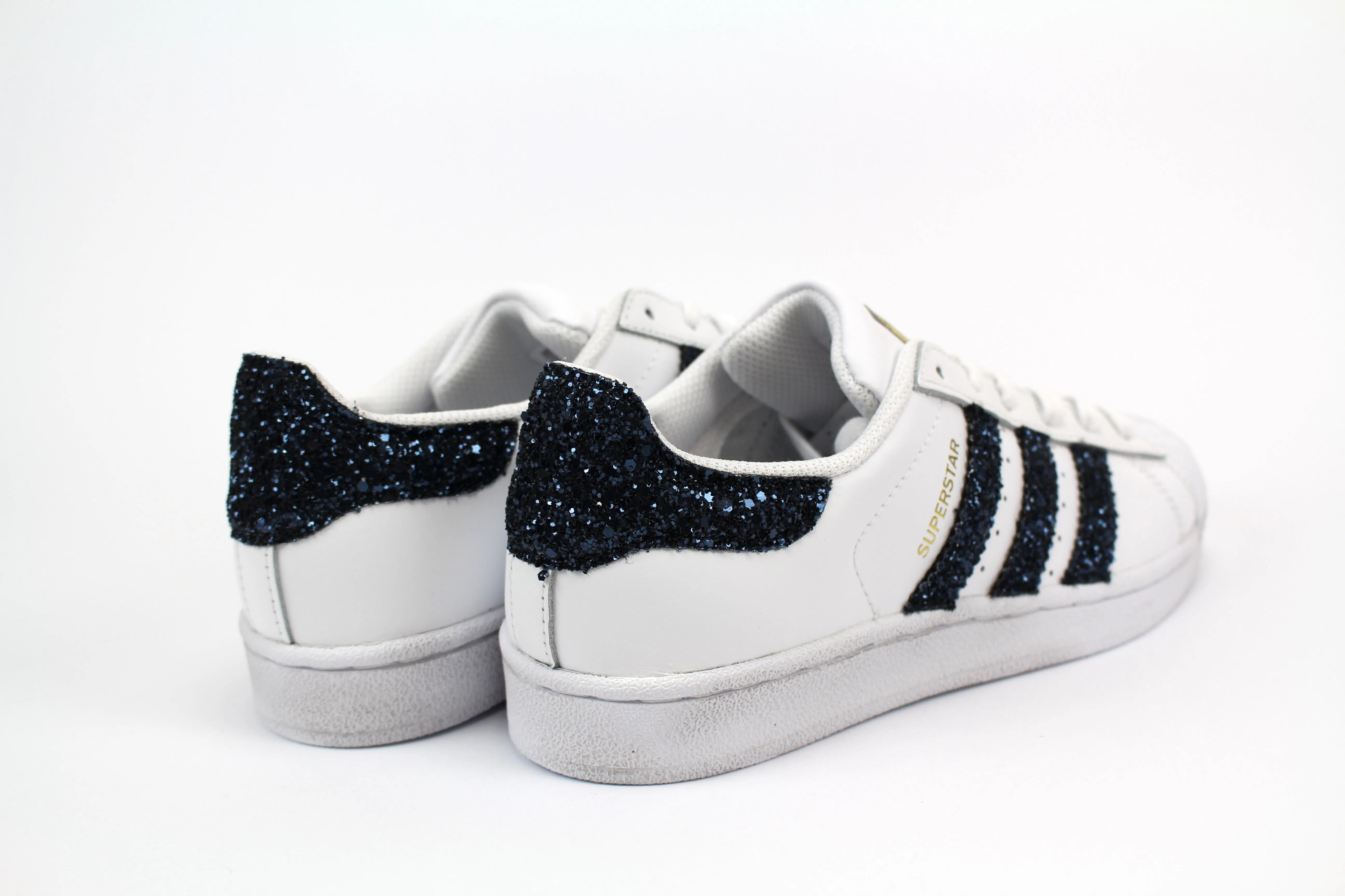Adidas Superstar Navy Glitter music fest