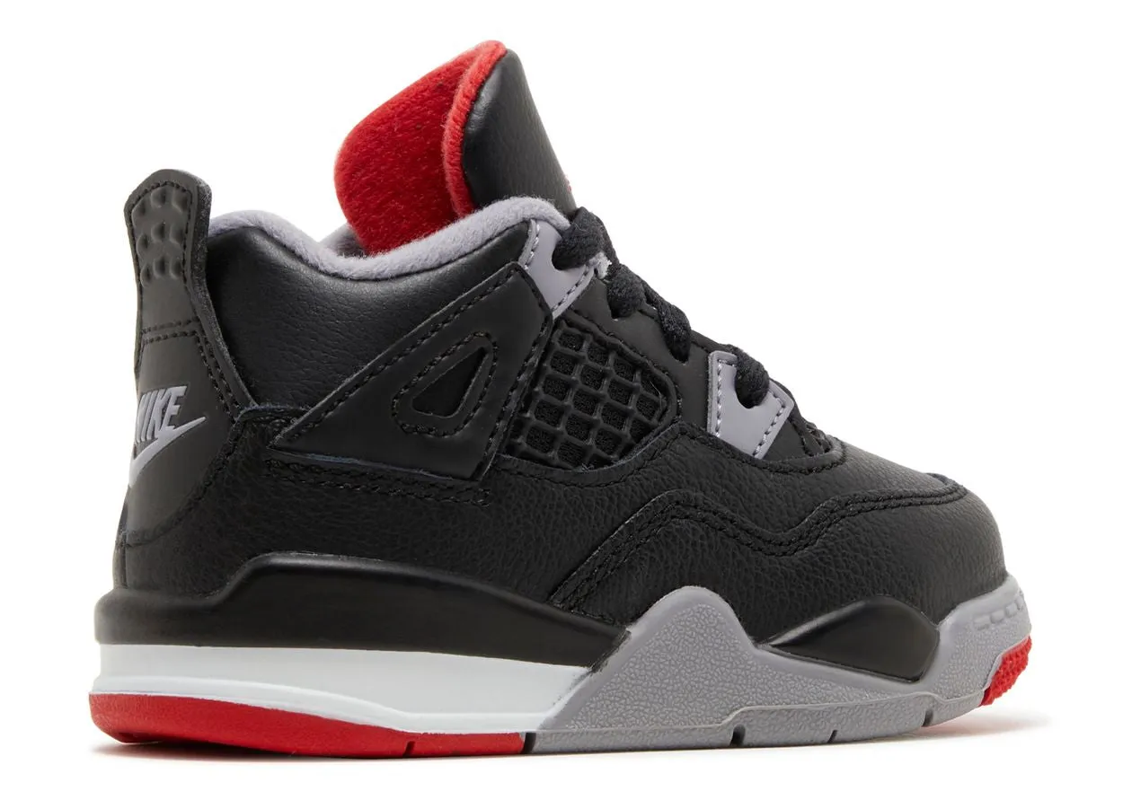 Air Jordan 4 Retro Bred Reimagined (TD) Gym Style