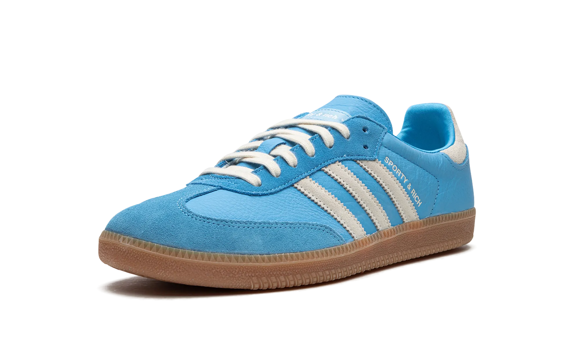 Reinforced toe Samba "Sporty & Rich - Blue Grey"