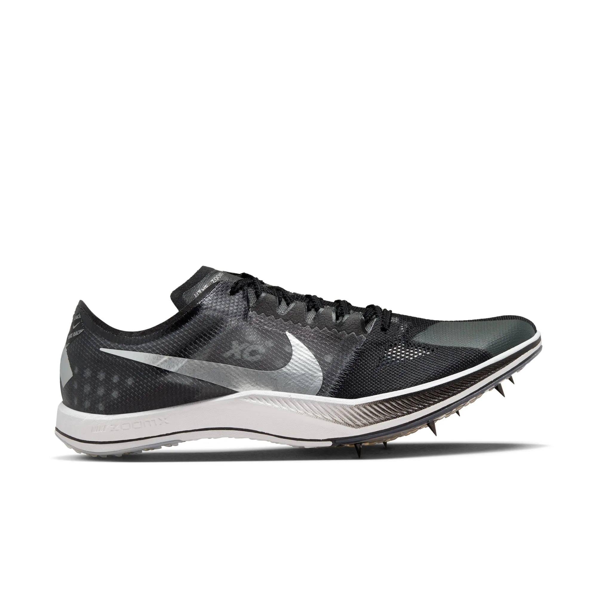DRAGONFLY XC - 001 BLACK/METALLIC SILVER running gait shoe bags