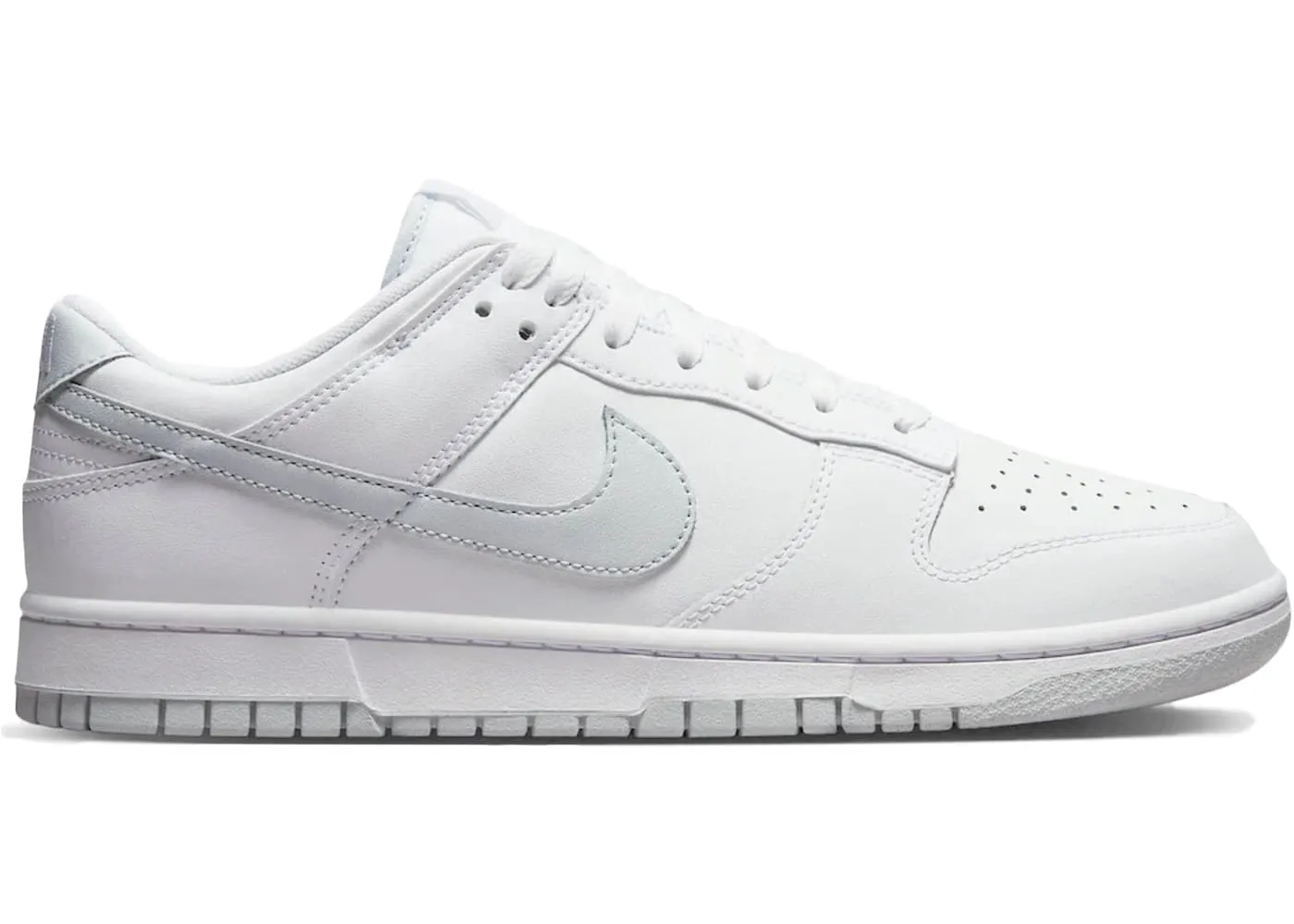 Modern Edge Natural Flow Nike Dunk Low Retro White Pure Platinum