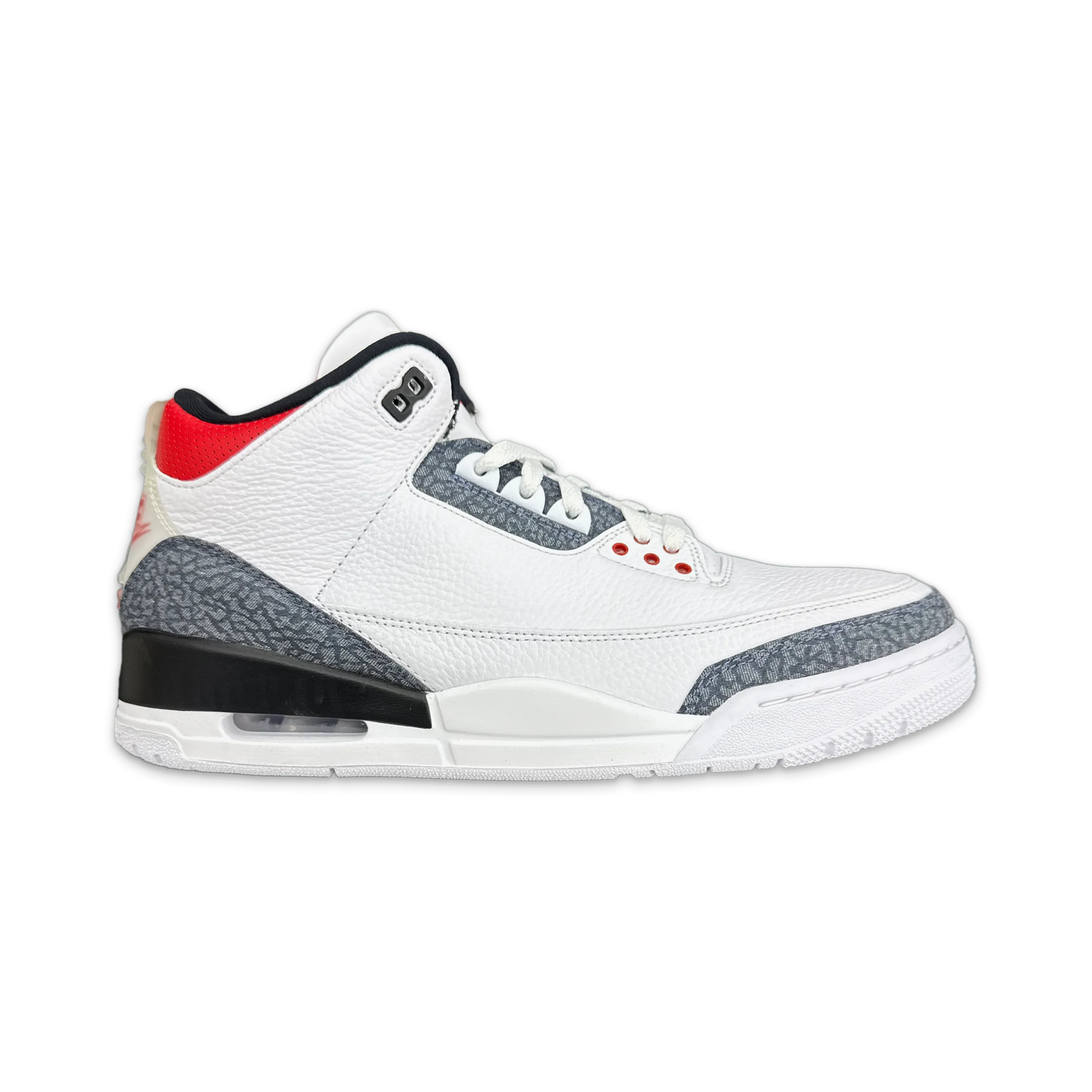 Air Jordan 3 Retro ??SE-T CO JP Fire Red Denim?? Breath Tech Heel Hug