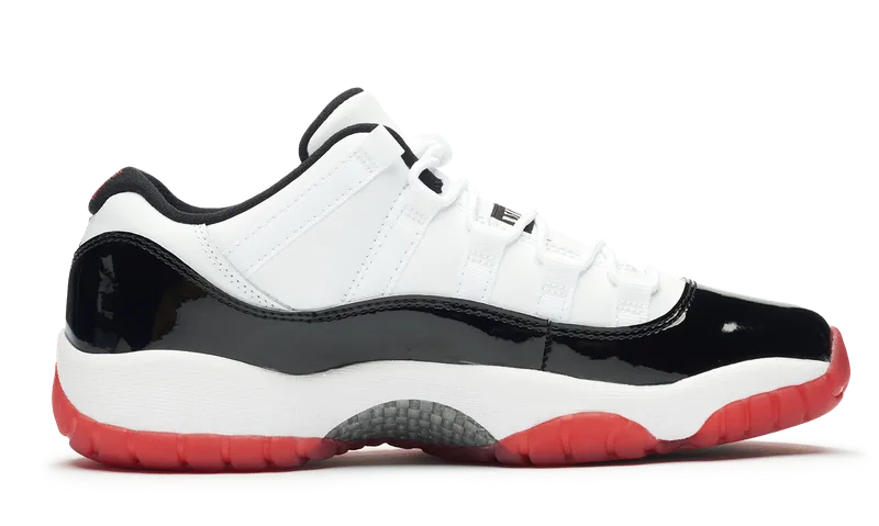 Sport Look All Daywear Nike Jordan 11 Retro Low Concord Bred GS (528896-160) Youth Size 4Y-7Y