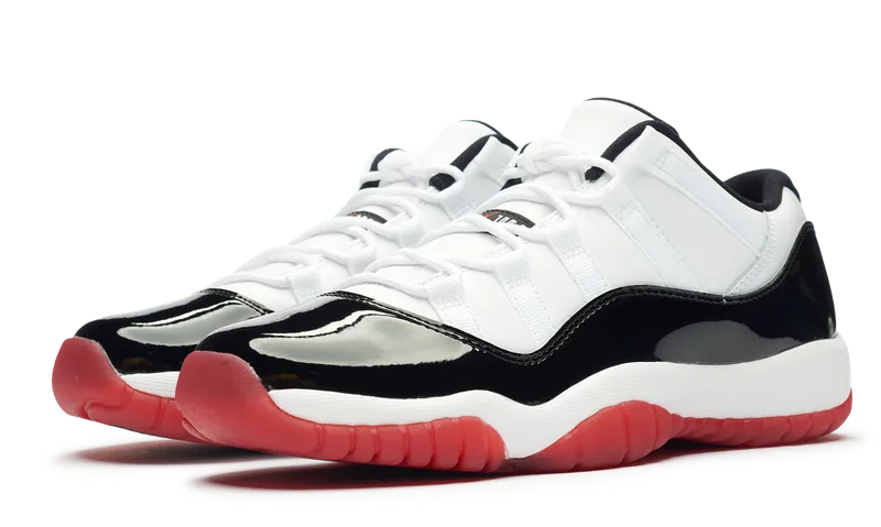 Nike Jordan 11 Retro Low Concord Bred GS (528896-160) Youth Size 4Y-7Y Shine Jog