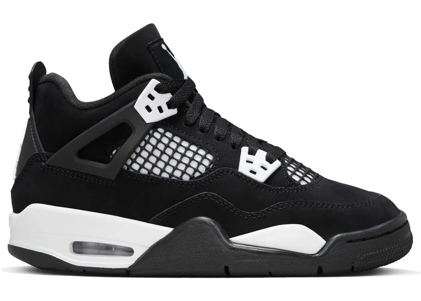Jordan 4 Retro White Thunder (GS) Practical Walk Modern Feel