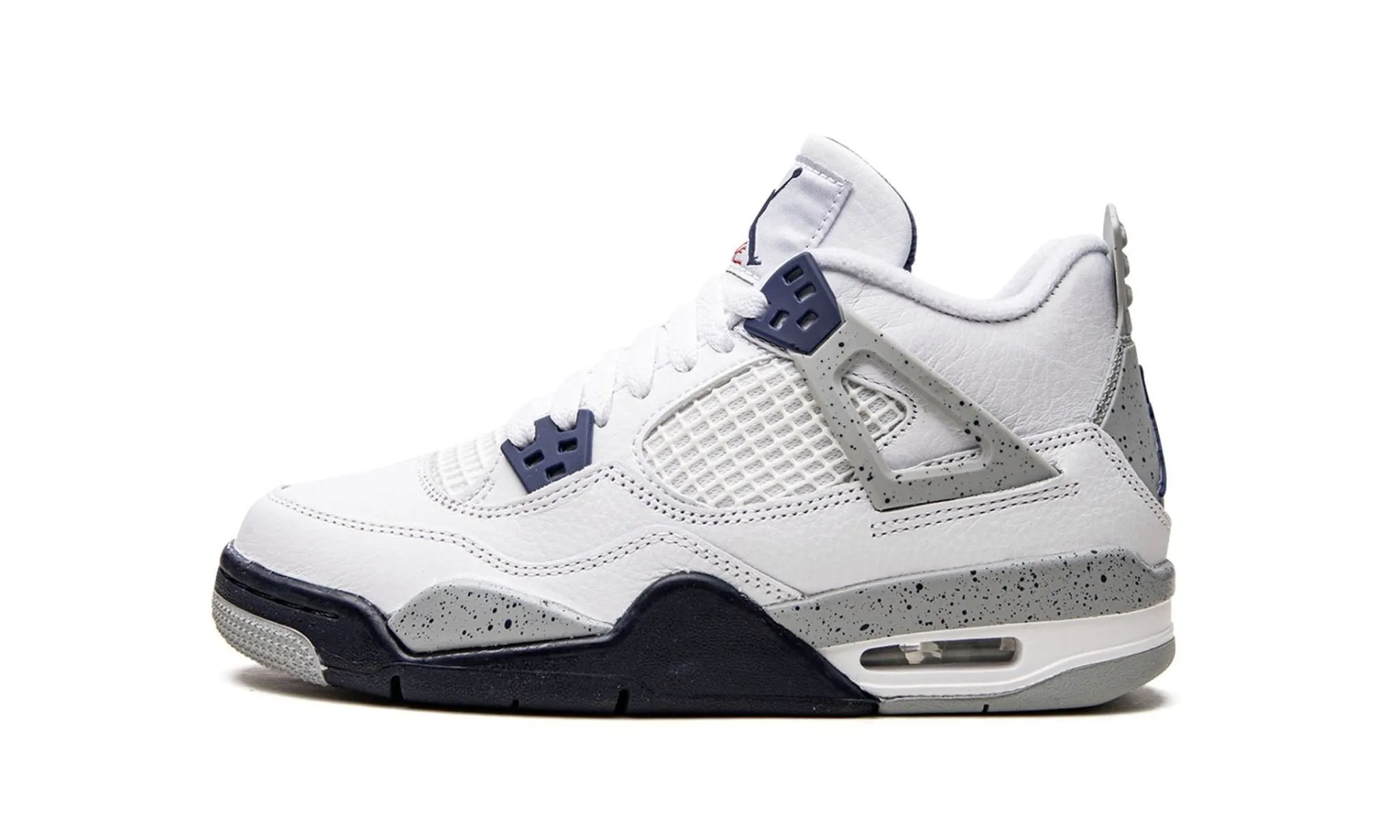 Jordan 4 Retro "Midnight Navy" Grade School Mesh Lining
