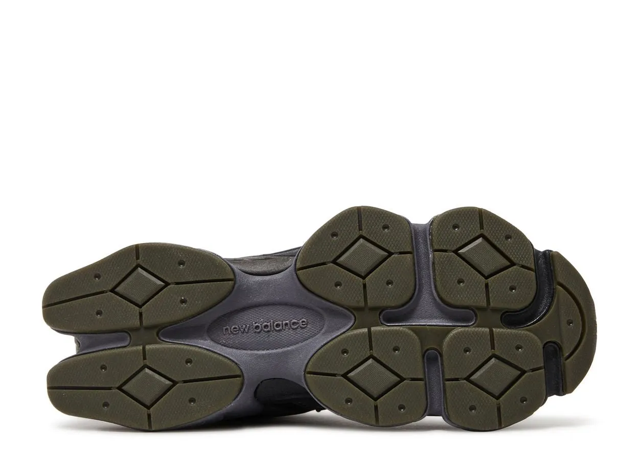 Breathable Comfortable Shoes New Balance 9060 Blacktop Dark Moss