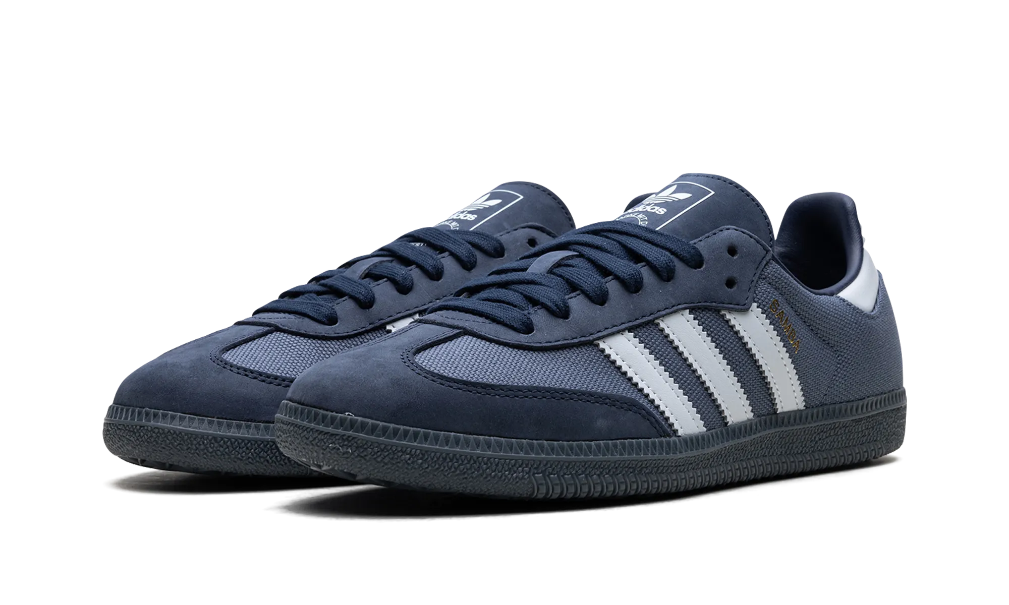Samba OG "Preloved Ink Halo Blue" Urban Runner Light material