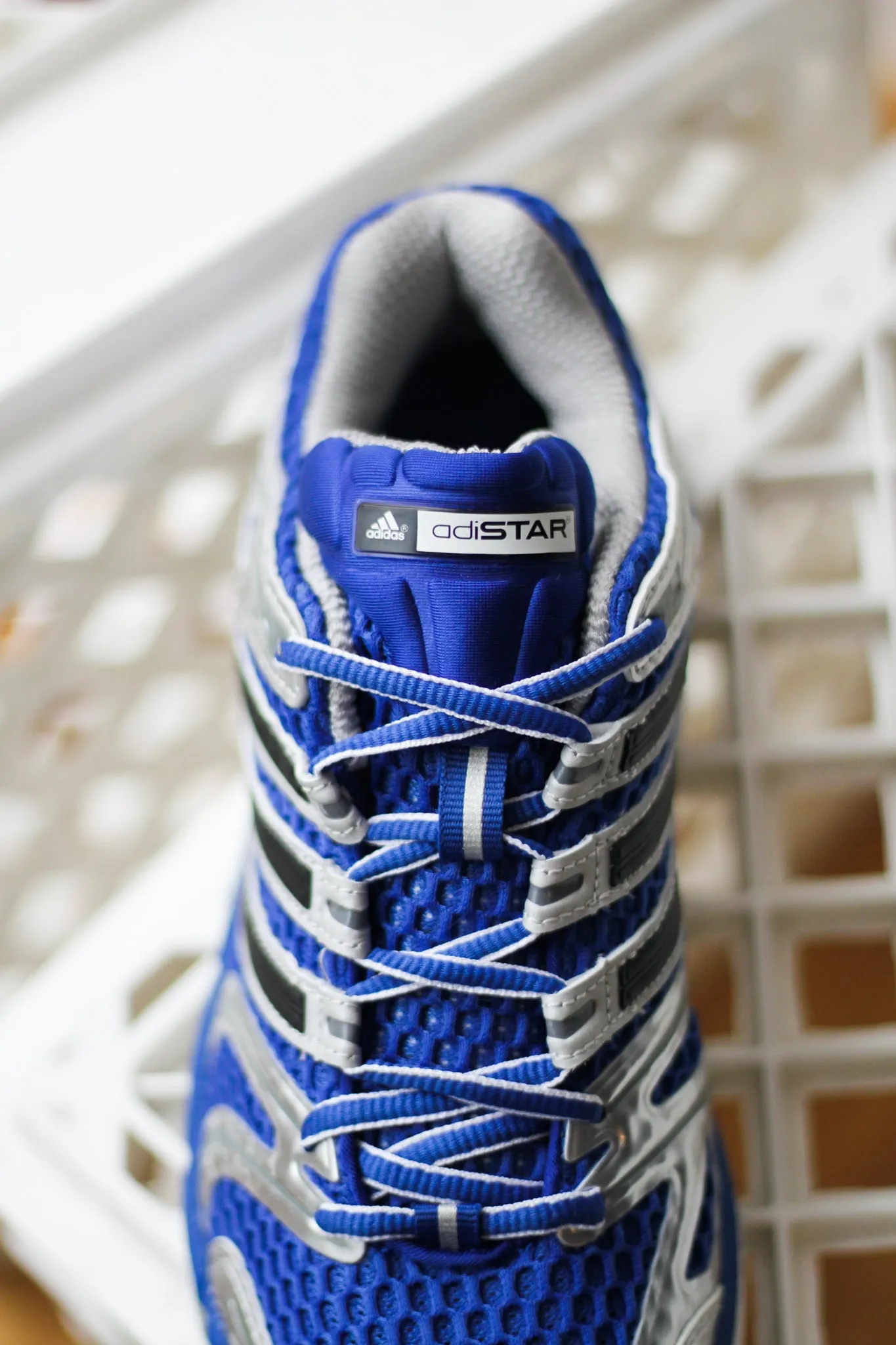 Gym Quick Road Long Comfortable fit ADIDAS ADISTAR CONTROL 5 "ROYAL BLUE/METALLIC SILVER"