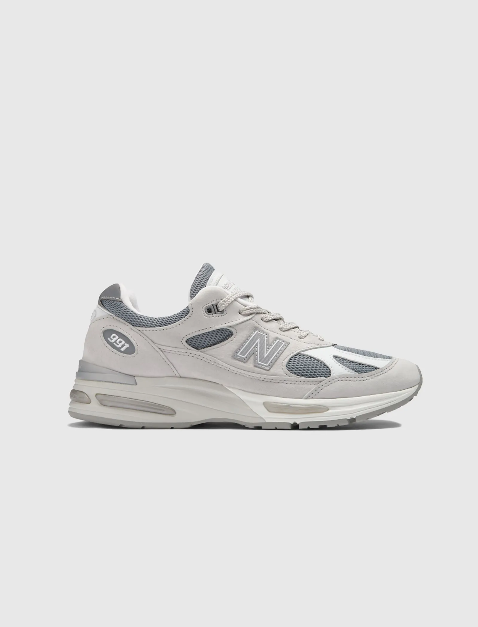 Bright Neon Lightweight MADE IN UK 991 V2 "NIMBUS CLOUD"