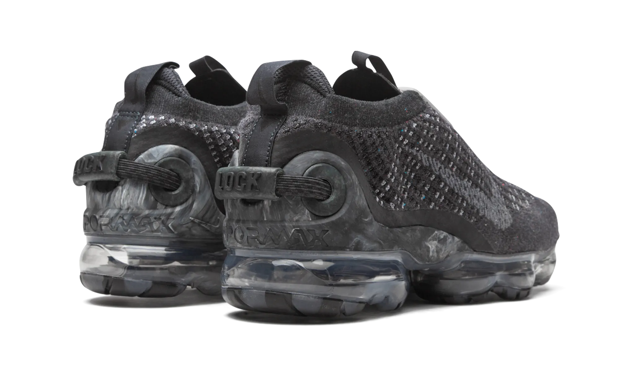 AIR VAPORMAX 2020 FLYKNIT MNS WMNS "Black / Dark Grey" packable running shoes