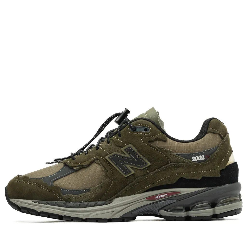 New Balance 2002R "Protection Pack - Dark Moss" Cushioned Insole