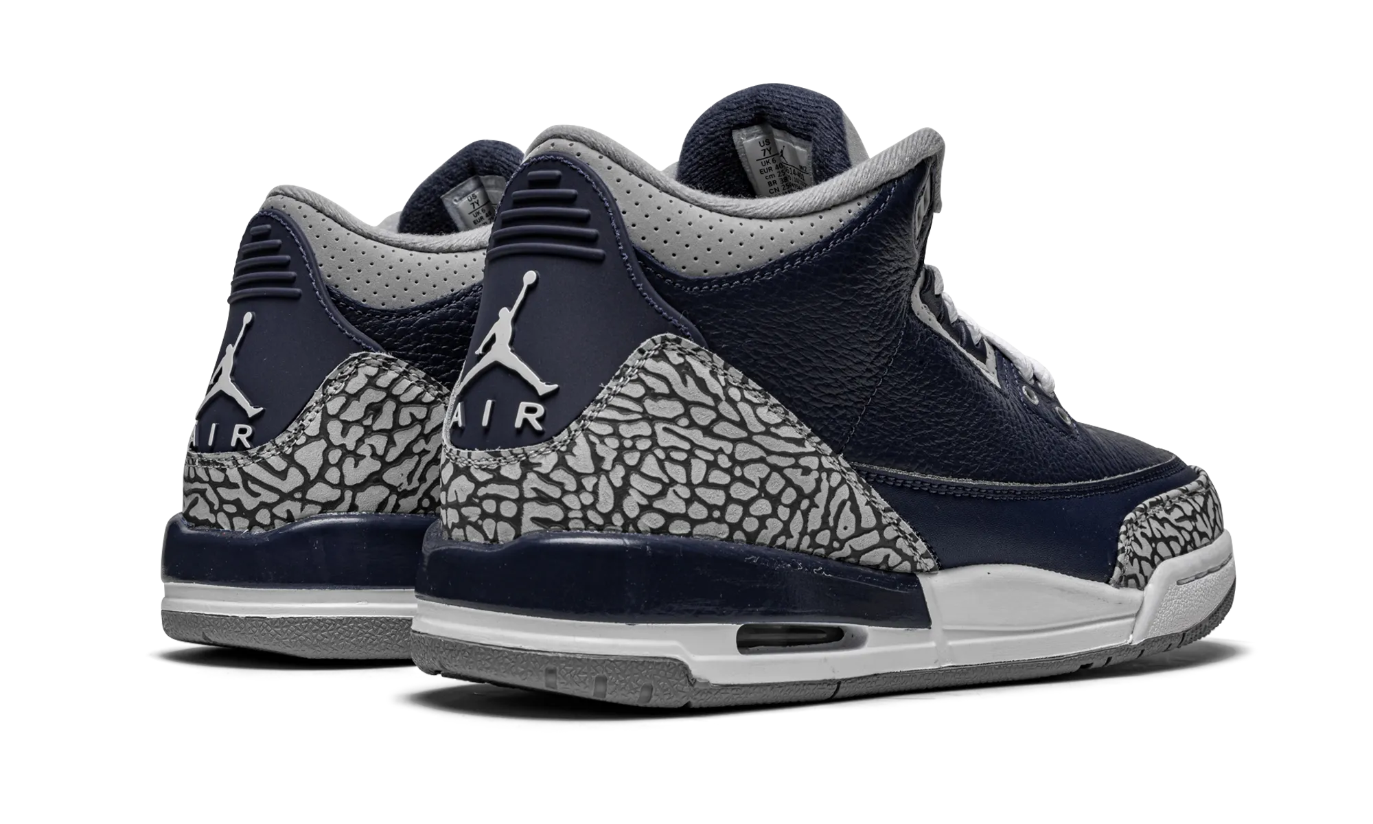 Air Jordan 3 Retro GS "Georgetown" Step Right
