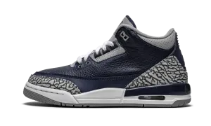 TPU sole Air Jordan 3 Retro GS "Georgetown"