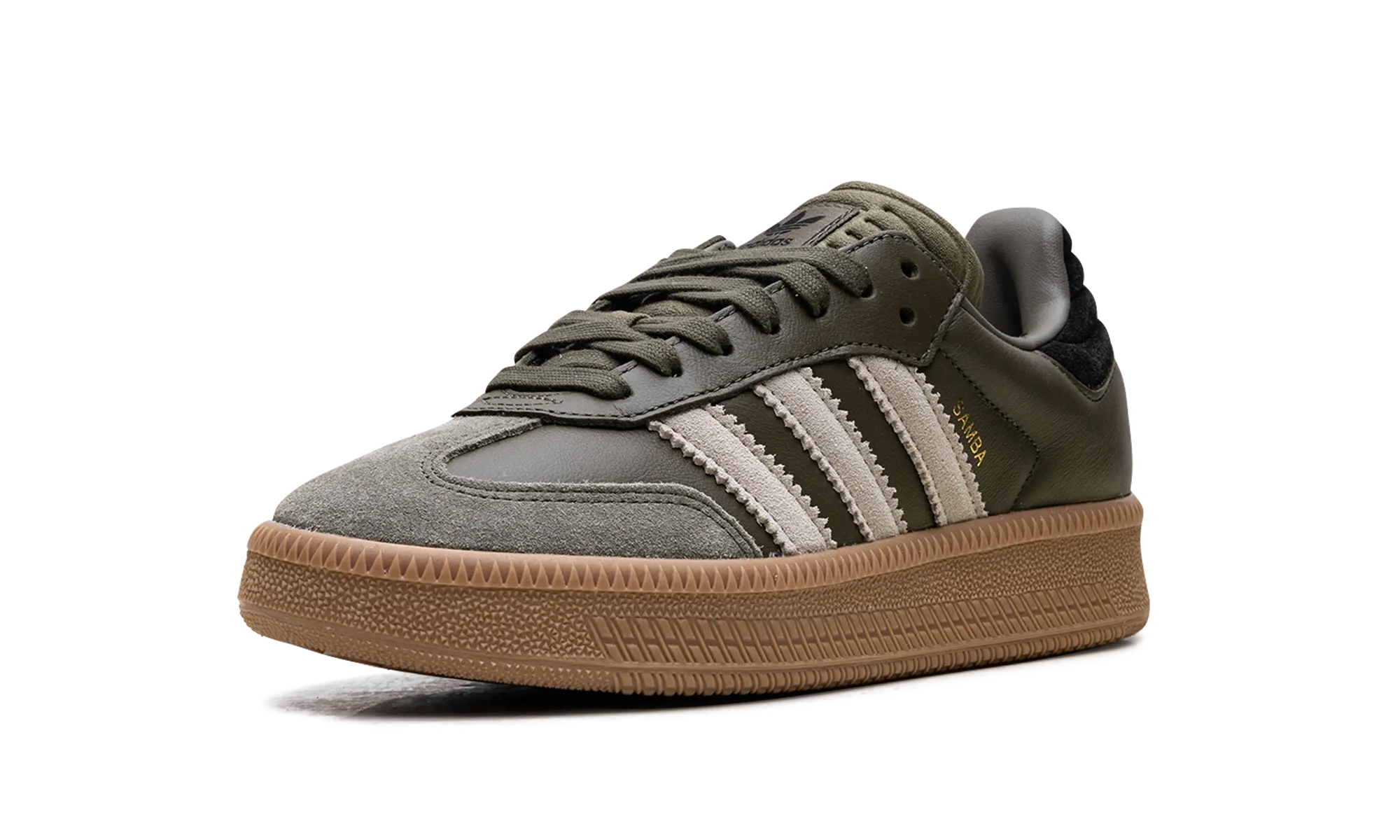 Memory Foam Samba XLG "Olive Strata Wonder Beige Gold Metallic"