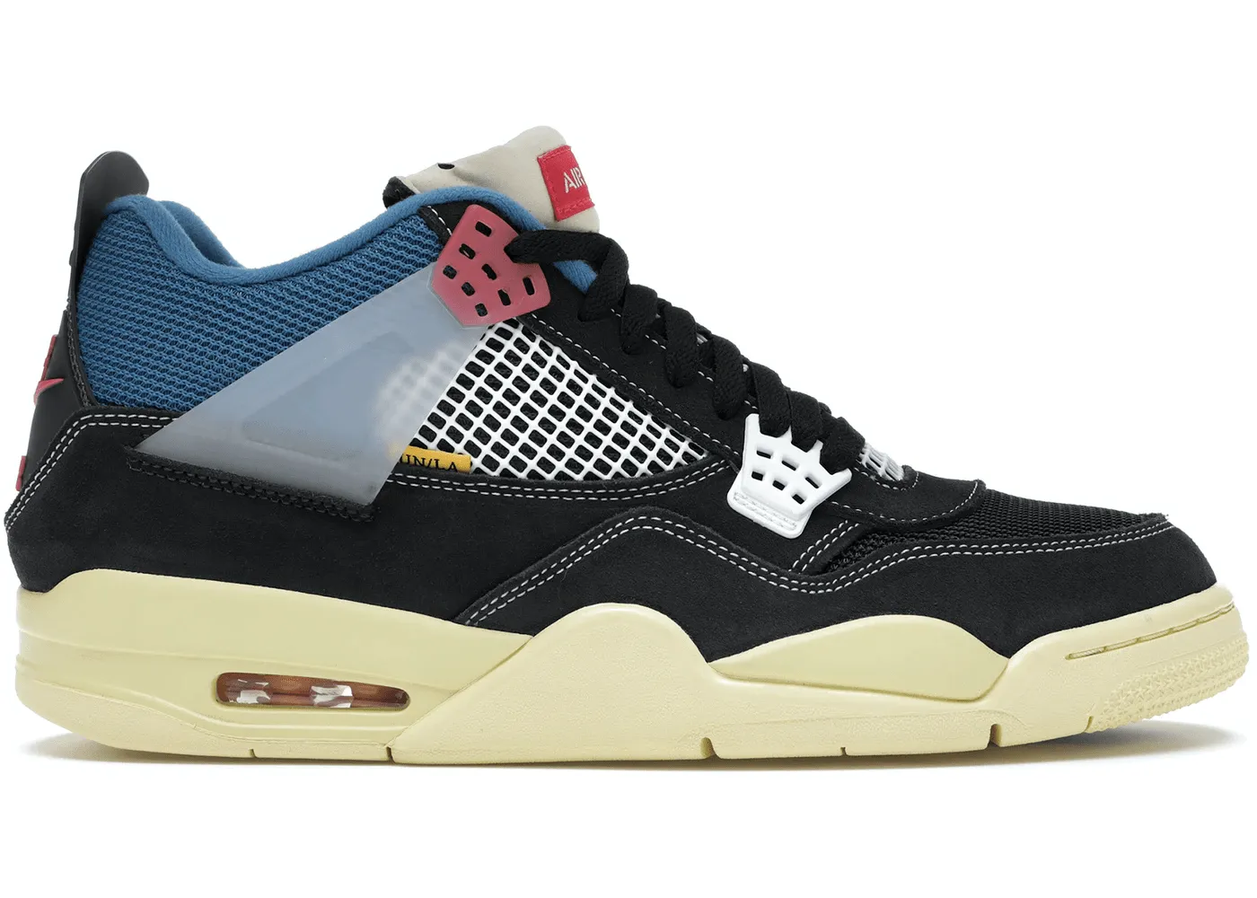 Jordan 4 Retro Union Off Noir Dribble Step