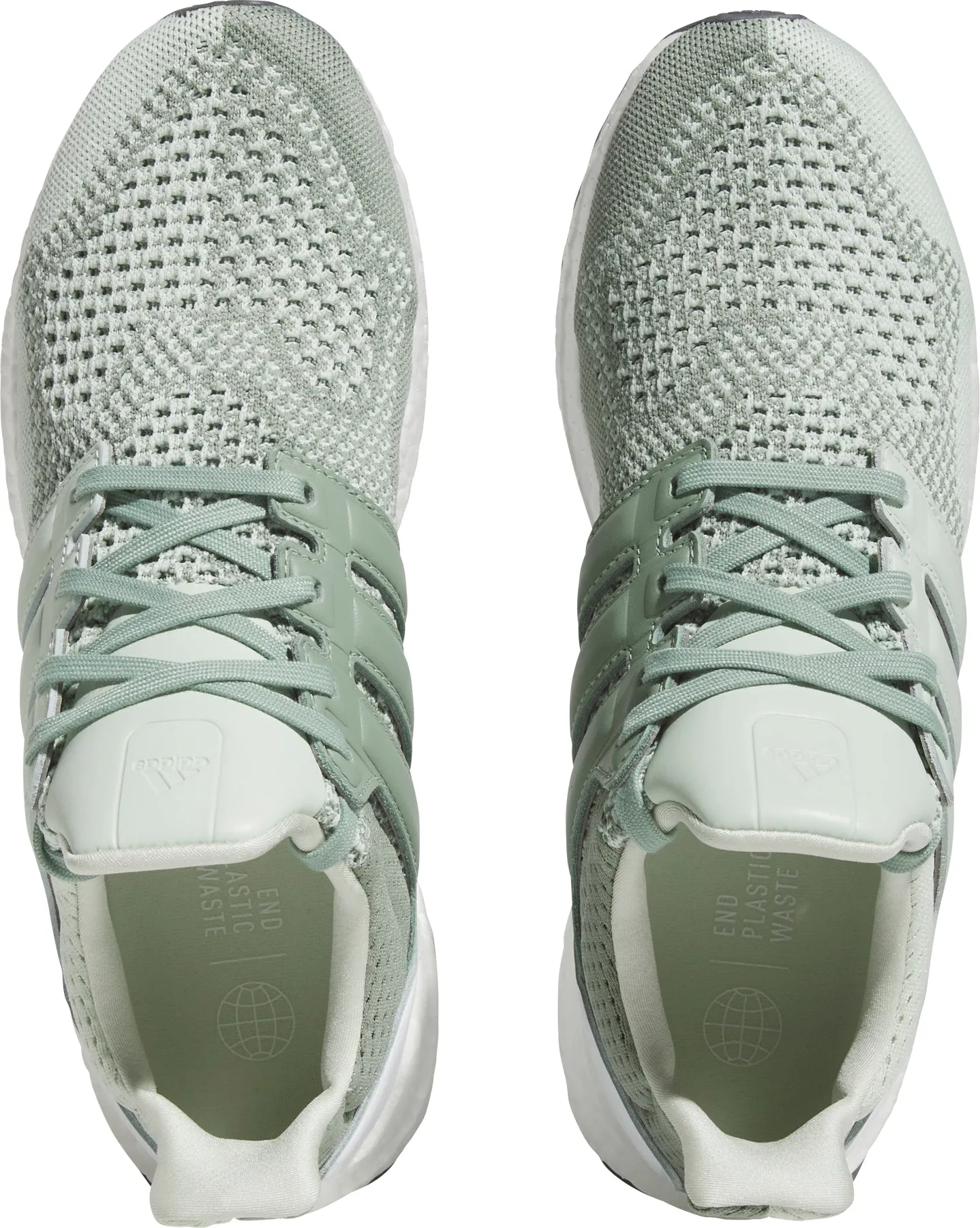 adidas Ultra Boost 1.0 Mens Running Shoes - Green fashion pick
