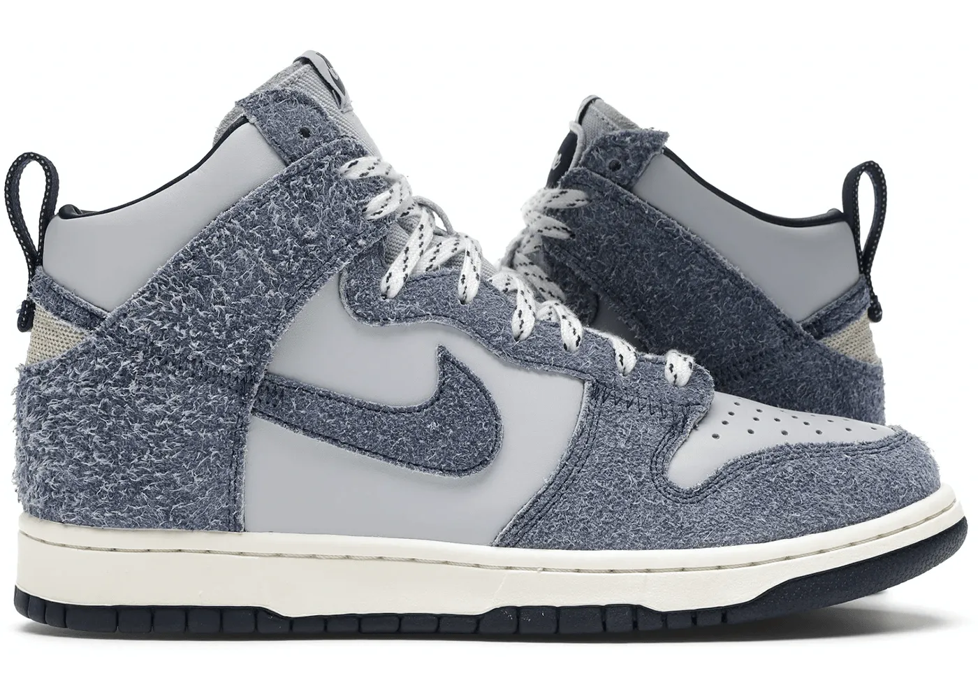 Open Walk Minimalist Style Nike Dunk High x Notre "Blue Void"