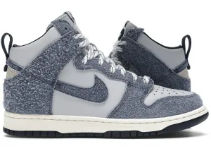Open Walk Minimalist Style Nike Dunk High x Notre "Blue Void"