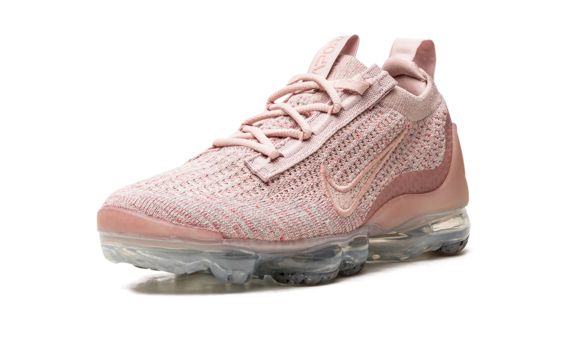 AIR VAPORMAX 2021 FLYKNIT WMNS "Pink Oxford" running for a way to stay in control Adjustable lacing