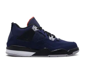 Air Jordan 4 Retro Loyal Blue (PS) Snow Step