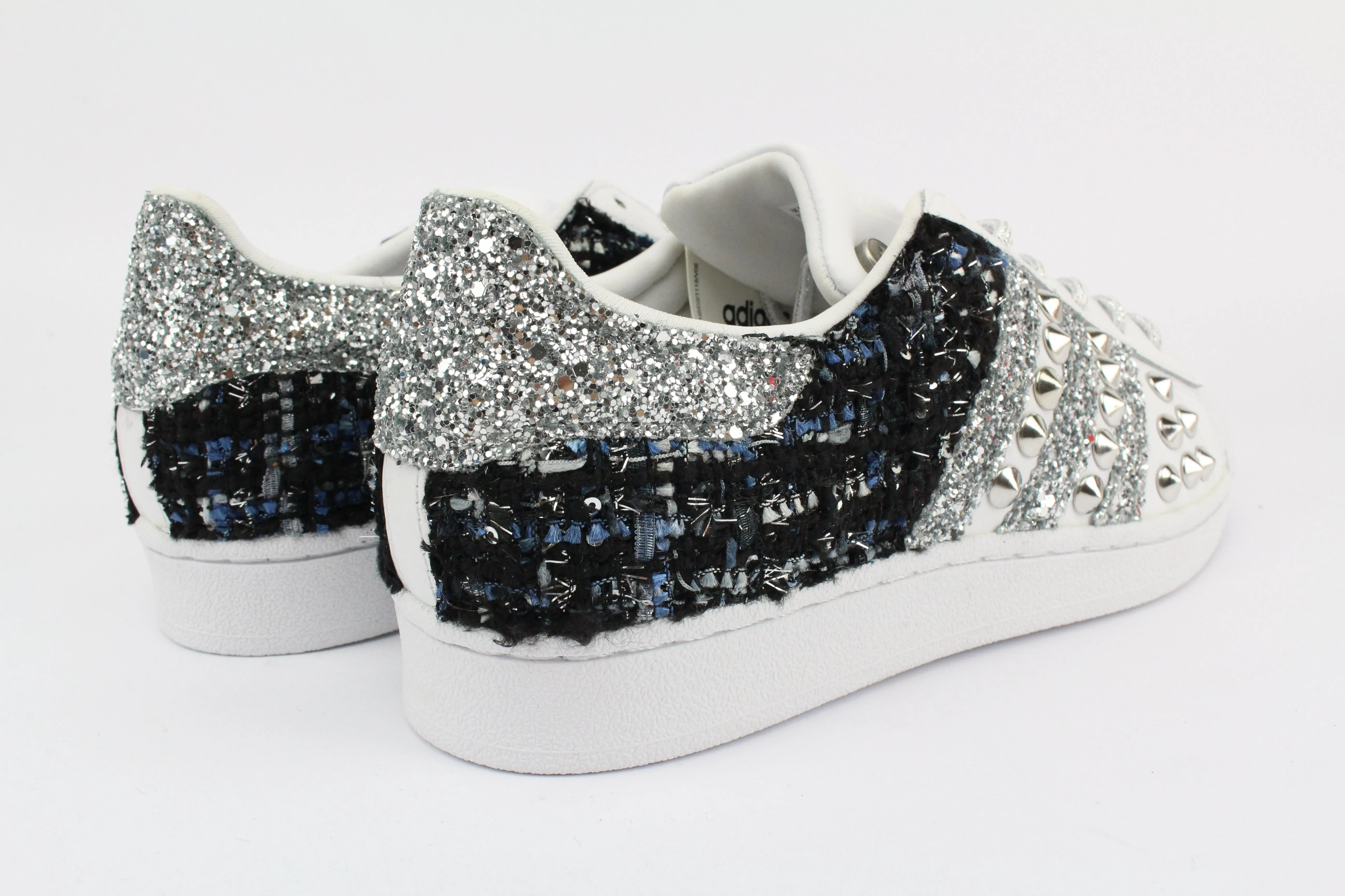 Long Stroll Adidas Superstar Boucl?? Glitter & Borchie