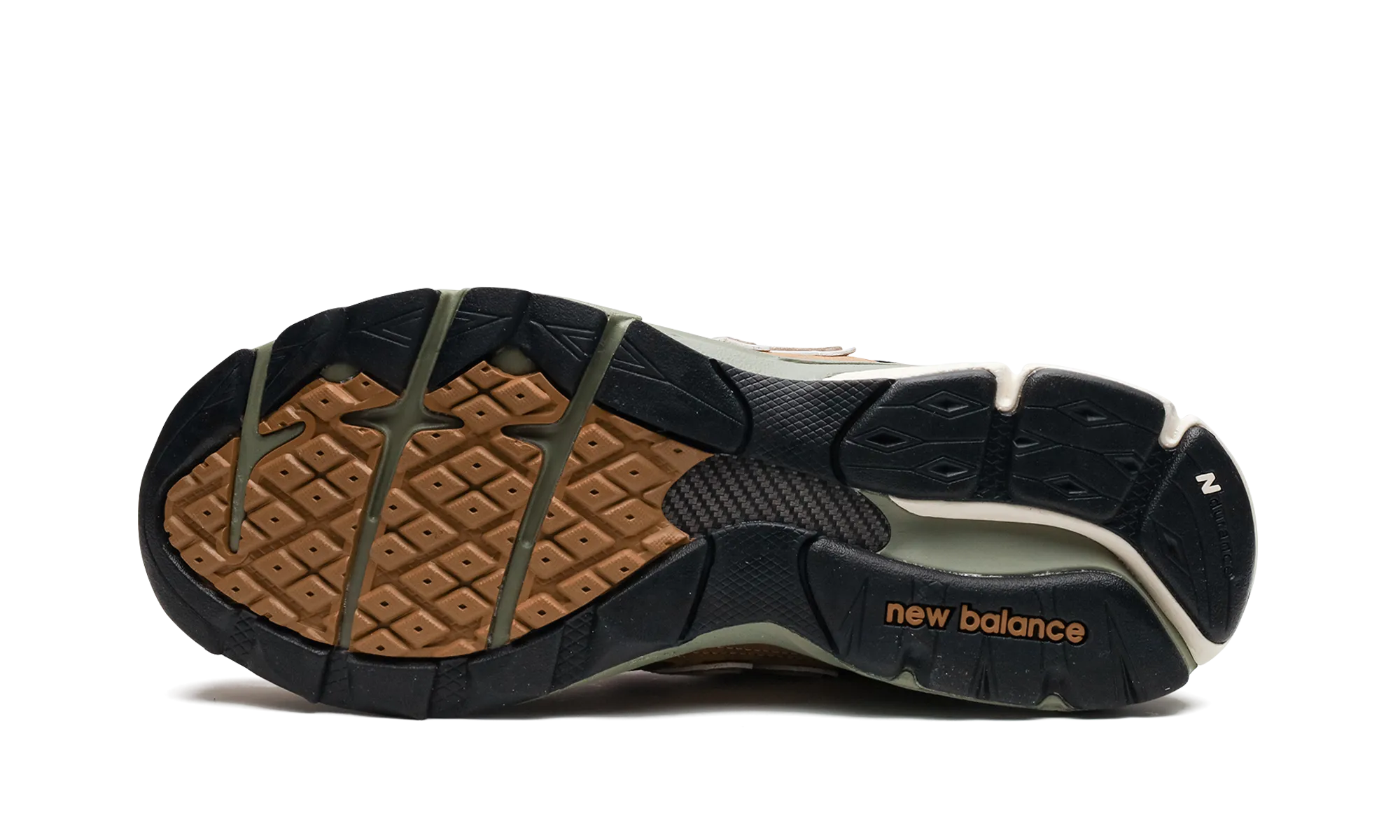 990v3 "Made in USA - Tan / Green" Port Hike