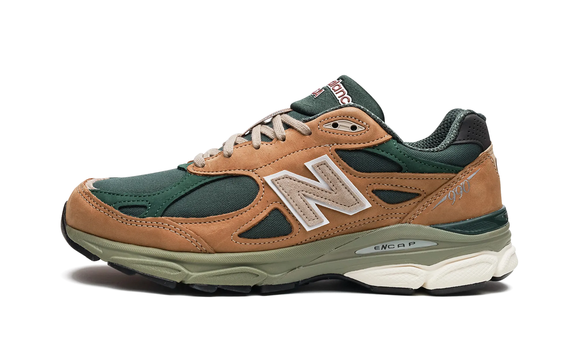 Flexible Movement 990v3 "Made in USA - Tan / Green"