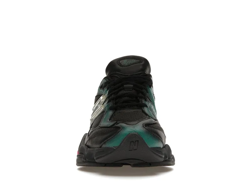 New Balance 9060 Mowalola Burglarwear Black Teal Pink Flexible