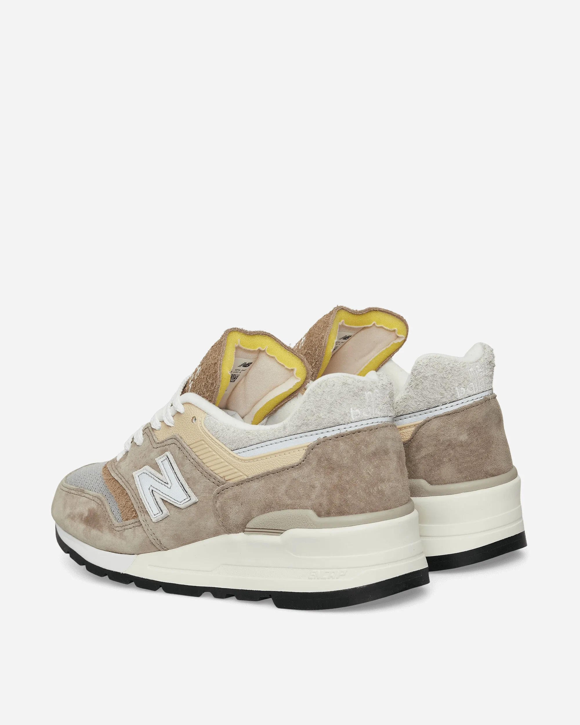 Fashion Glow Wide Base Made in USA 997 Sneakers Light Mushroom / Mirage Gray