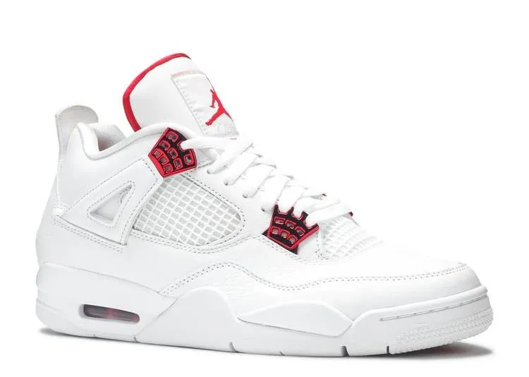 Air Jordan 4 Retro Metallic Red Walkable Comfort Anti Fatigue