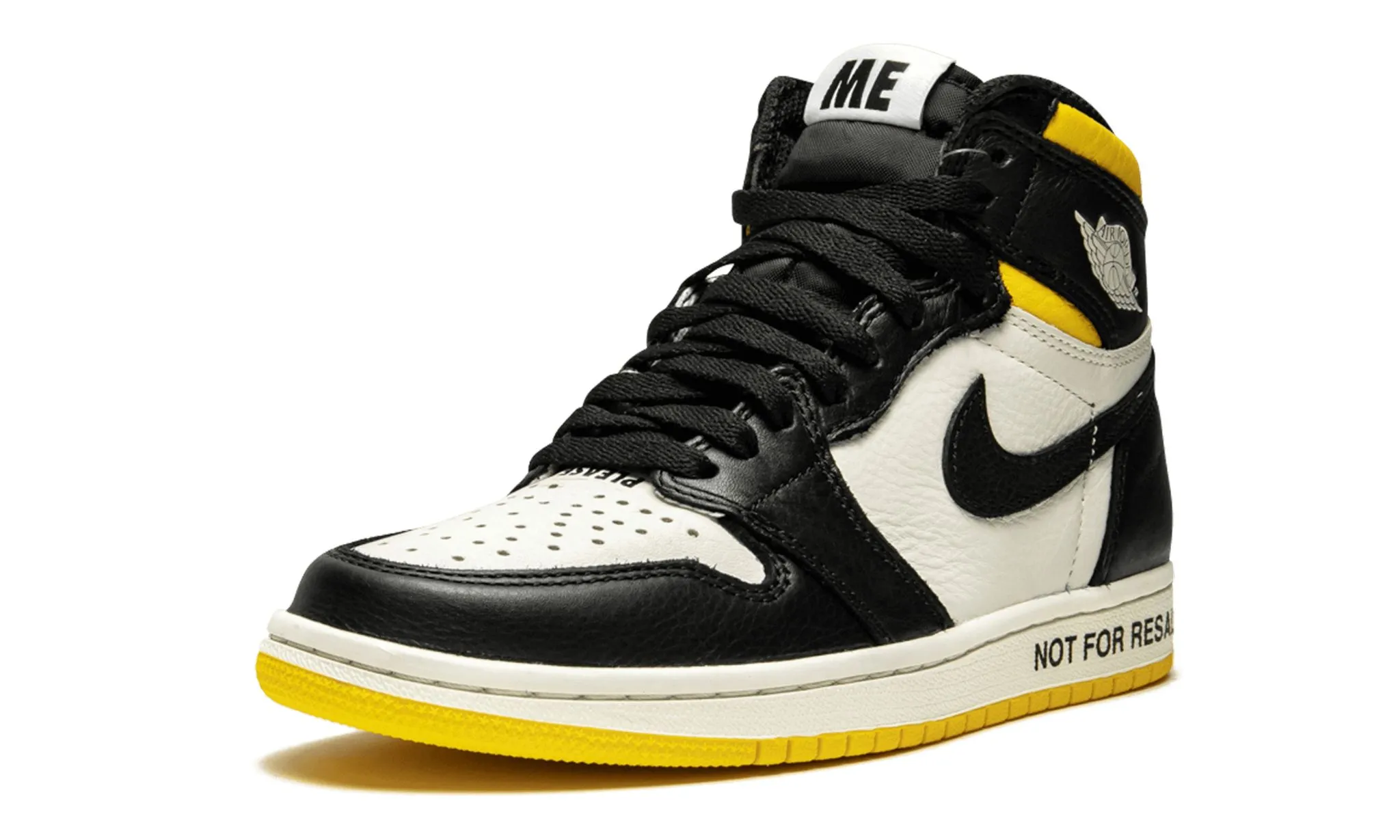 Air Jordan 1 Retro High OG NRG Not For Resale Varsity Maize Quick Step