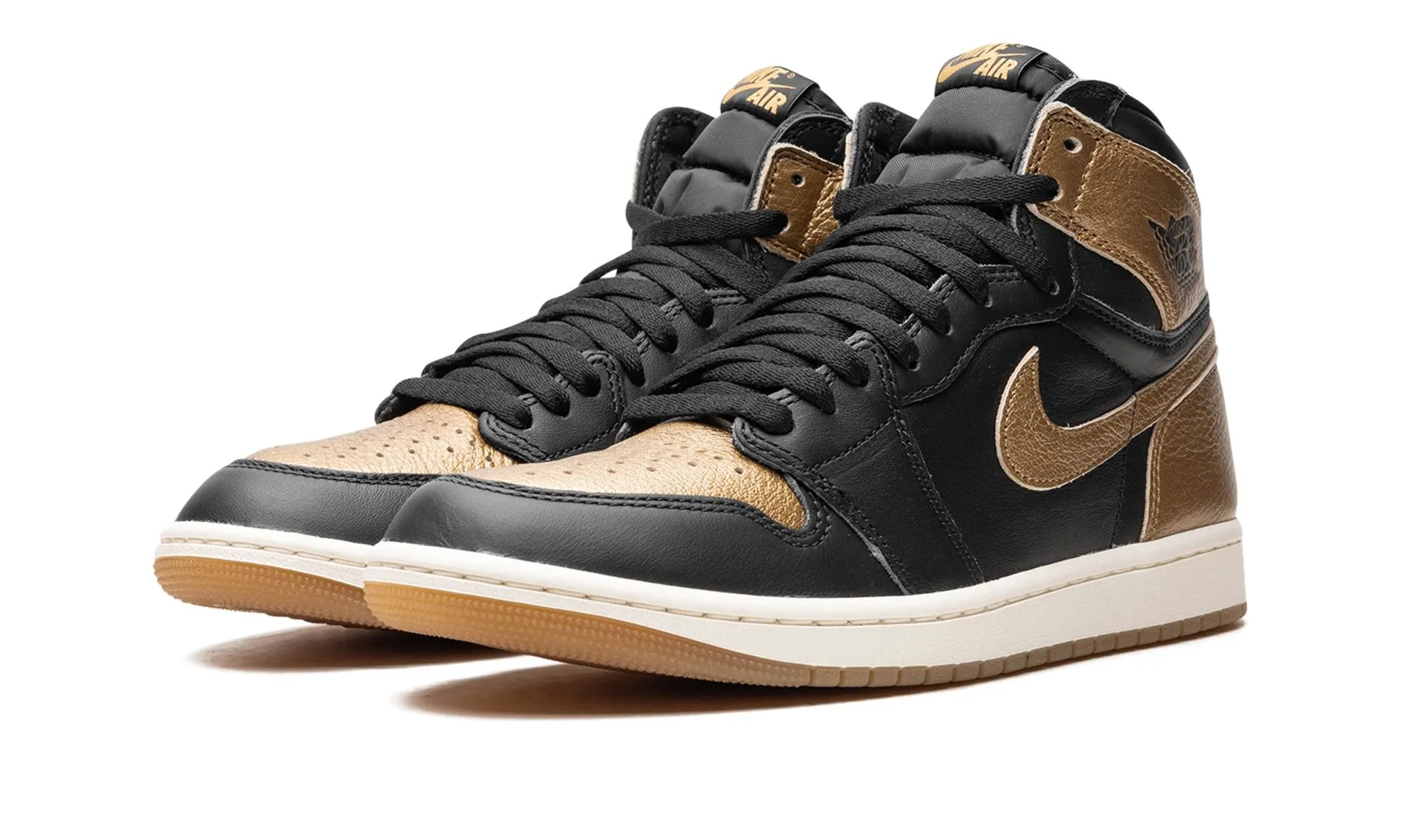 Edge Path Air Jordan 1 Retro High OG 'Black Gold'