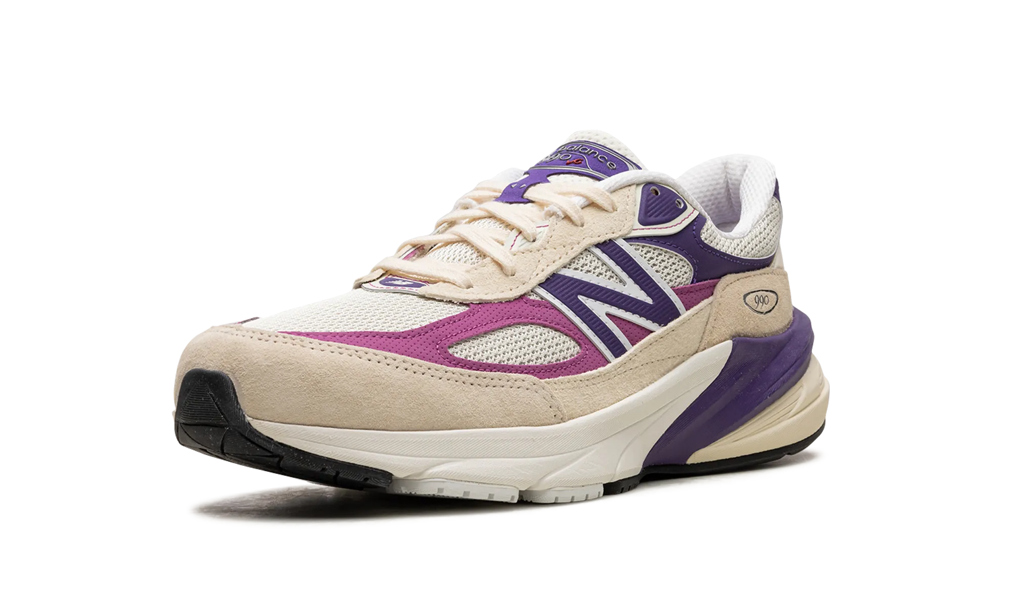 990v6 "Made in USA - Macadamia Nut Magenta" Flex Pattern All Day Wear
