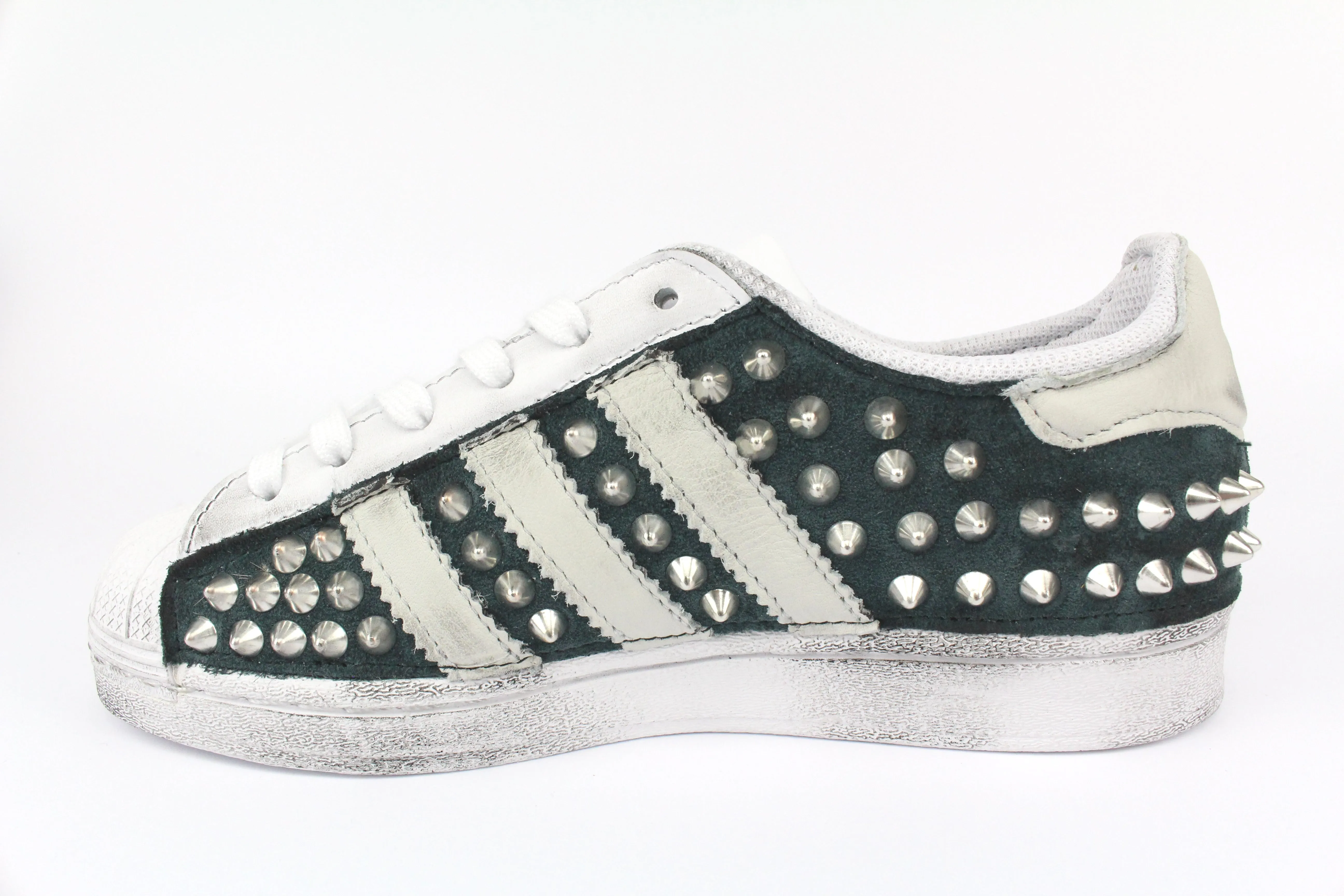 Light Impact Boat shoes Adidas Superstar Total Camoscio & Borchie