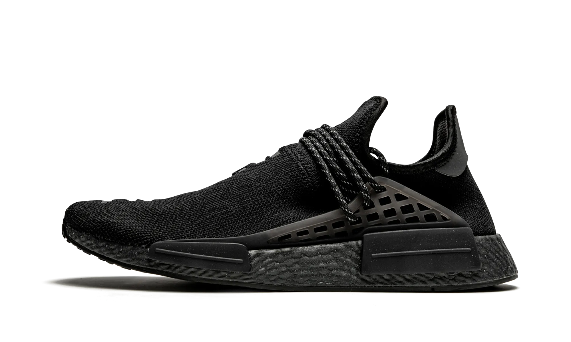 Modern Look Sleek Frame NMD Hu "Pharrell - Black Future"