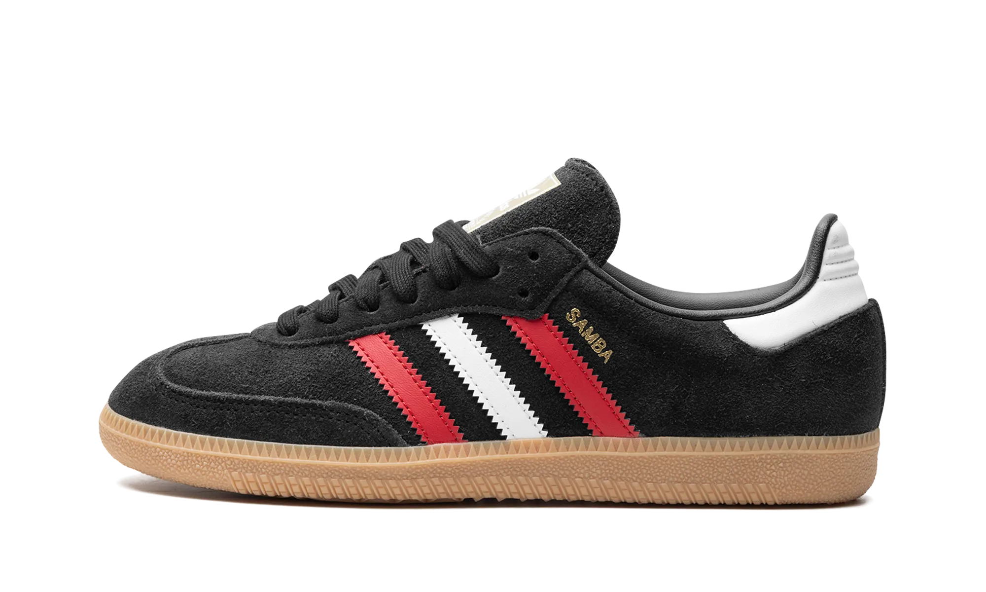 Beach Walk Samba OG "core black/better scarlet/GUM 3"