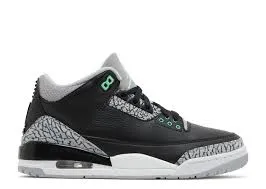 Easy Layer Jordan 3 Retro Green Glow