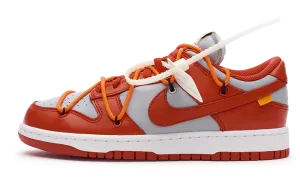 Anytime Fit Canvas Upper Nike Dunk Low Off-White University Red
