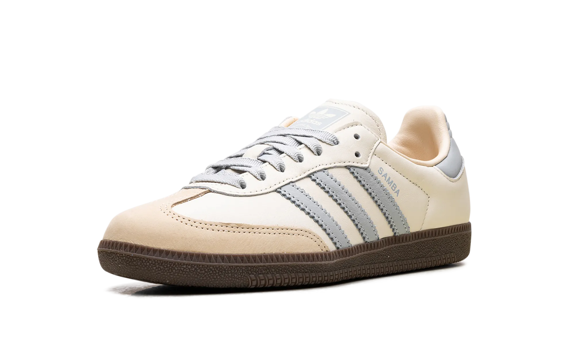 Samba OG WMNS "Cream White Wonder Silver" Stylish Fit