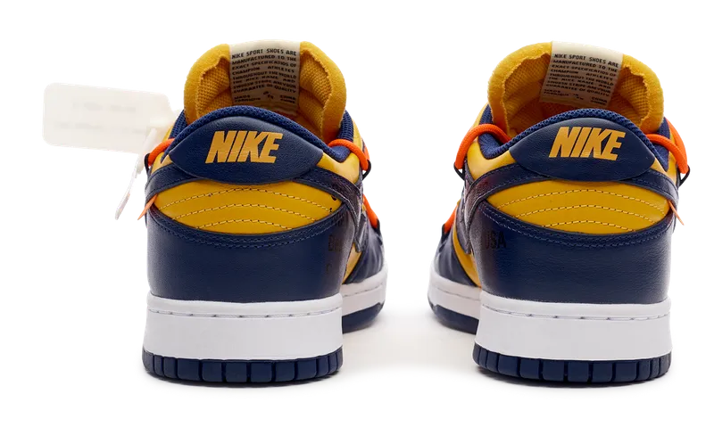 Nike Dunk Low Off-White Michigan Durable Fit