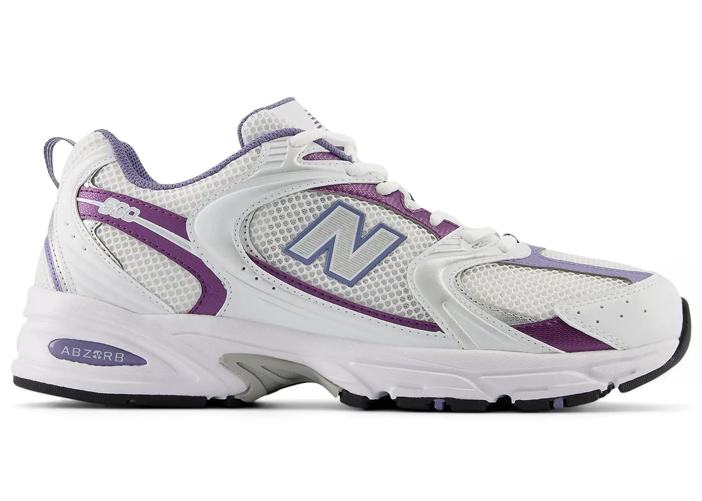 High Quality synthetic leather New Balance 530 White Violet