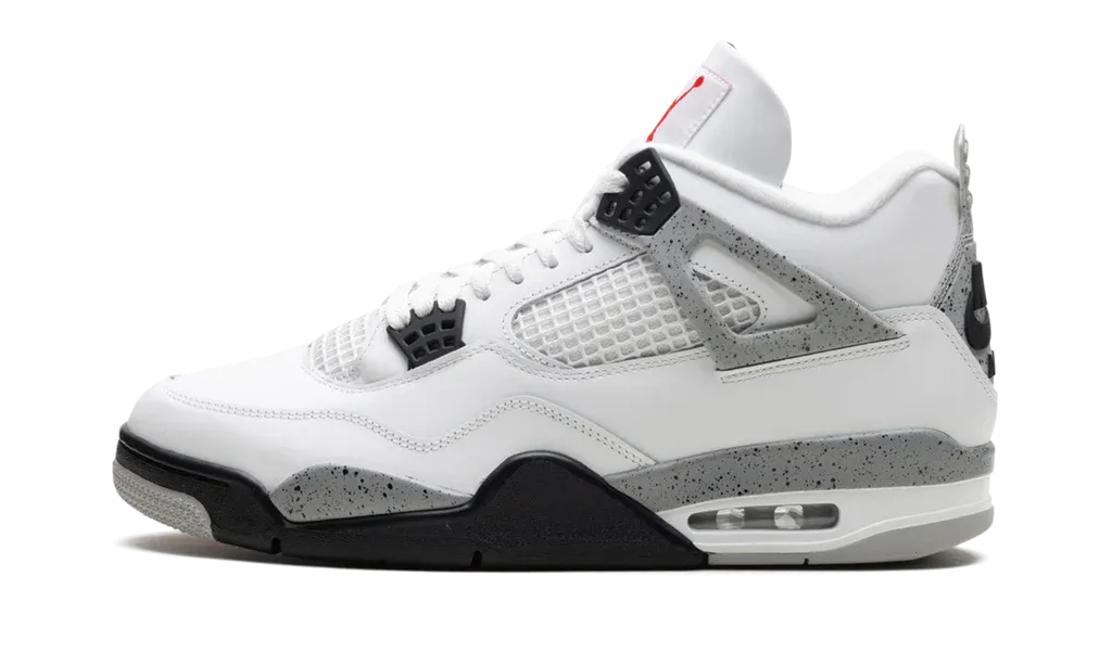 Functional Look High Quality Jordan 4 Retro "White Cement" (2025)