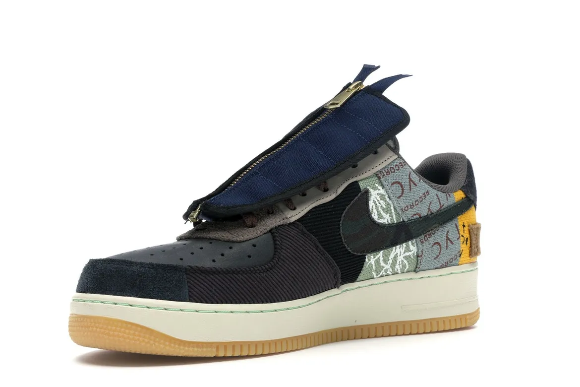 Versatile Fit Daily Grind Nike Air Force 1 Low Travis Scott Cactus Jack