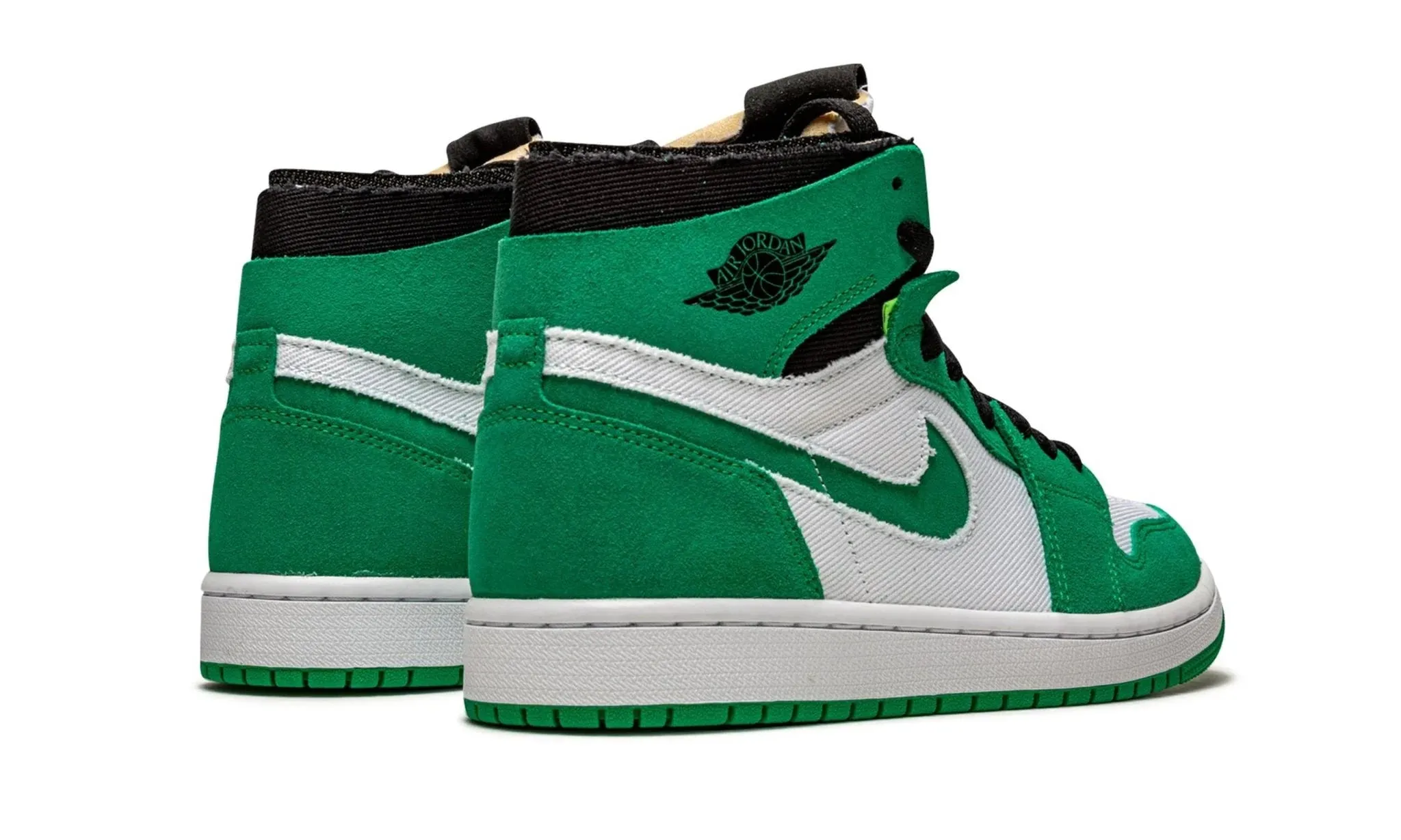 Comfy Walk Stair Step Air Jordan 1 High Zoom Air Cmft Stadium Green