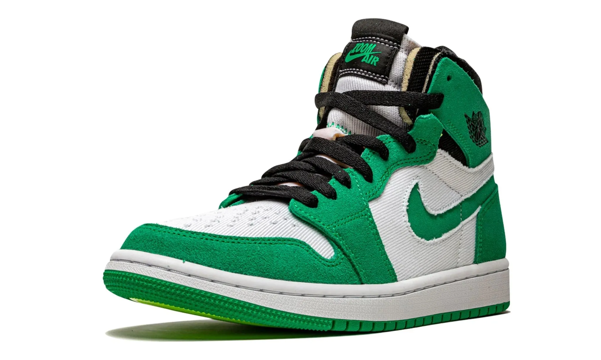 Air Jordan 1 High Zoom Air Cmft Stadium Green Foot Freedom