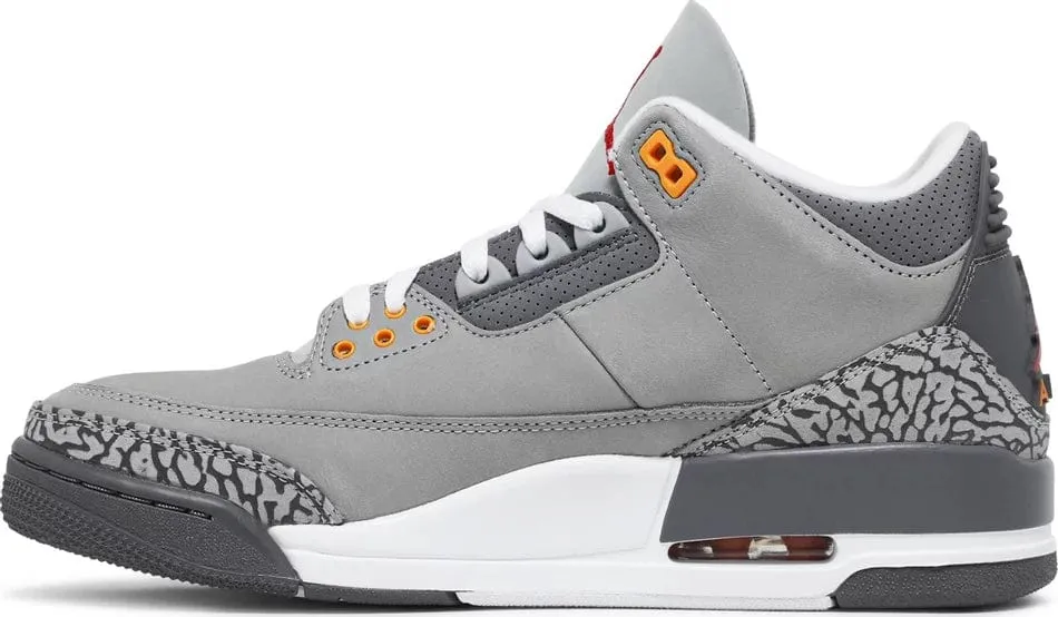 Good elasticity Jordan 3 Retro Cool Grey (2021)