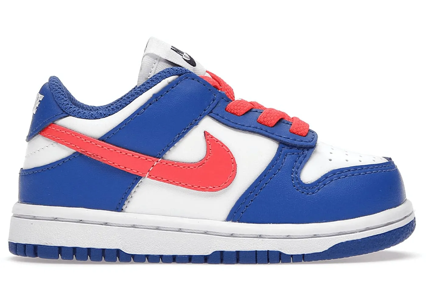 Nike Dunk Low Bright Crimson Game Royal (TD) Wild Step